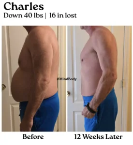 Photo of Charles GLP-1 Before and After