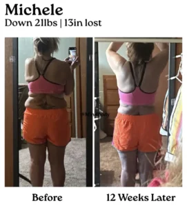 Photo of Michelle GLP-1 Before and After